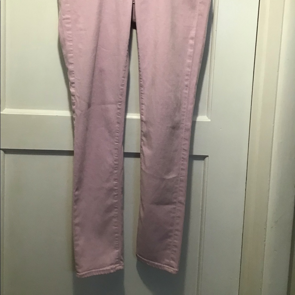 AG Adriano Goldschmied The Stevie Ankle blush pink jeans - Picture 3 of 15